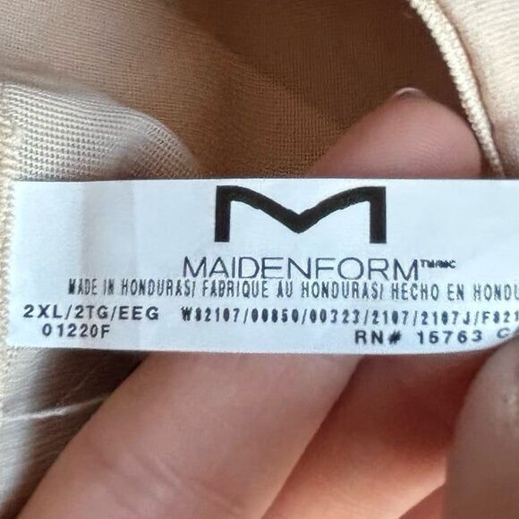 Maidenform High-Waist Boyshort Shapewear FL2107 NWT - Picture 10 of 11